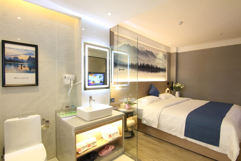 Bedroom 5, ガーデンホテル(センター), Shenzhen