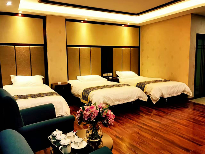 Bedroom, Yongjin Zhuoma Hotel, Garzê Tibetan
