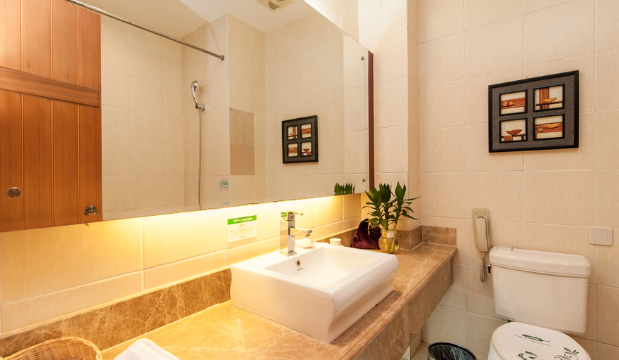 Bathroom 2, Tuanbo Lake Hotspring Resorts & Spa, Tianjin