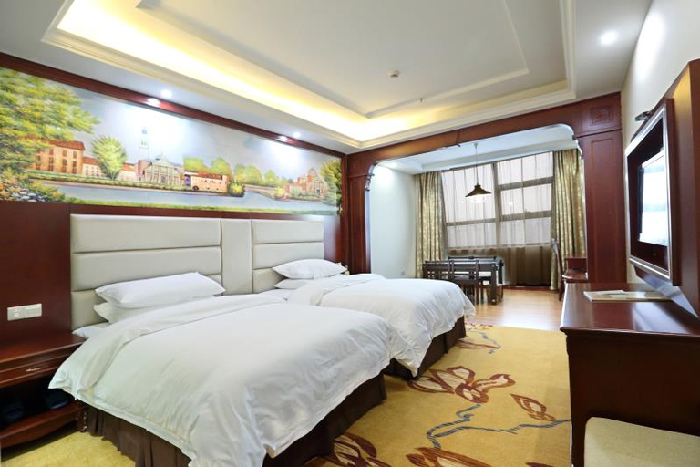 Bedroom, Vienna Hotel (Xiangtan Yisuhe), Xiangtan
