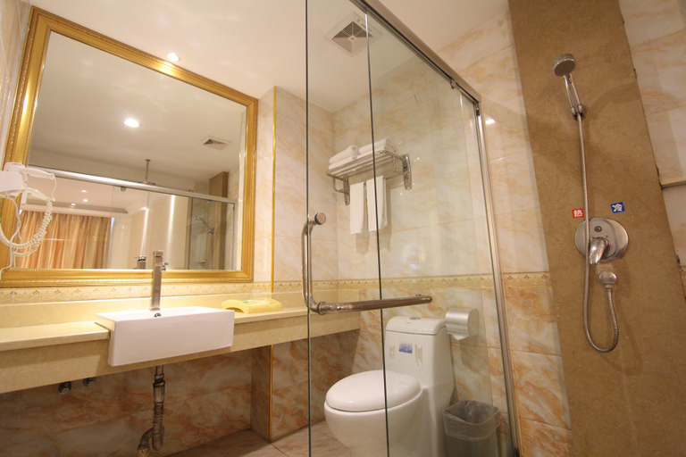 Bathroom 2, Xiting Hotel Chain (Foshan Xilushan North Gate Eternal Love Branch), Foshan