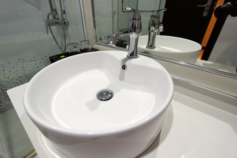 Bathroom 2, Shangpinyou Chain Hotel (Shenzhen Shajing), Shenzhen