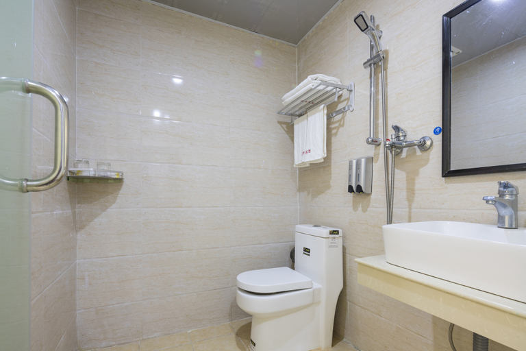 Bathroom, Huanghan Fashion Hotel, Huizhou