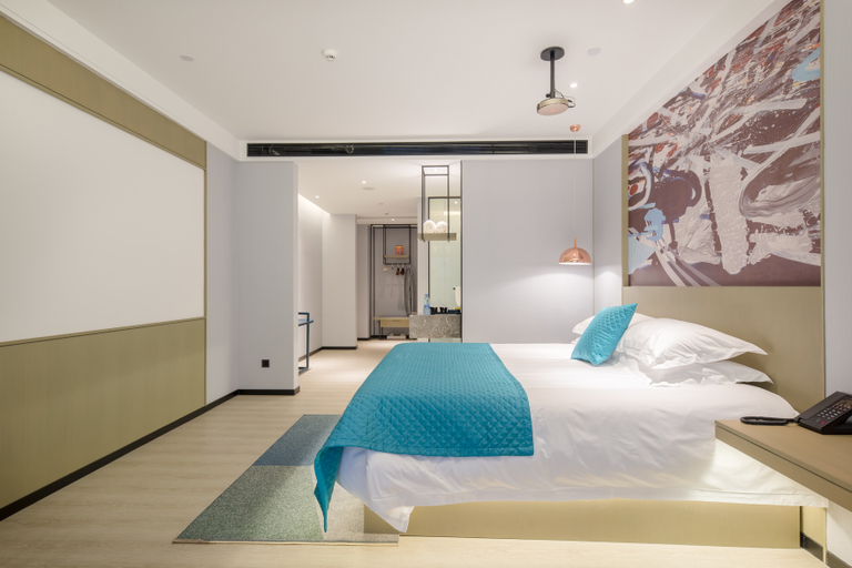 Bedroom 2, Mehood lnternational Hotel Danyang Station, Zhenjiang