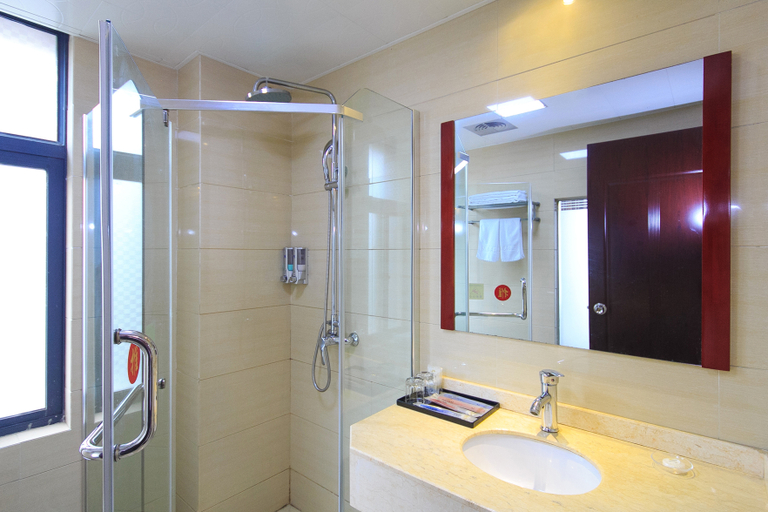 Bathroom 2, 365 Tiantian Business Hotel, Hangzhou