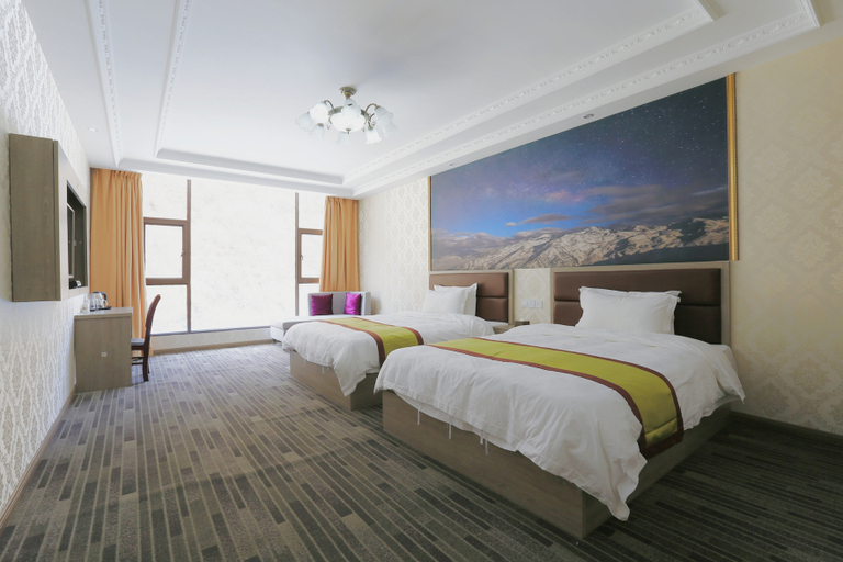 Bedroom 2, YunHai Hliday Hotel, Ngawa Tibetan and Qiang