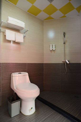 Bathroom 4, Hongxing Business Hotel, Shanghai