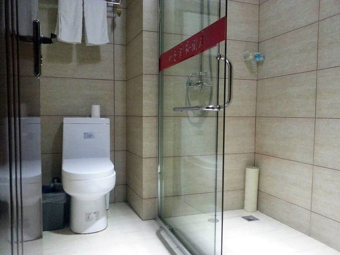Bathroom 2, Yujing Business Hotel, Xinyu