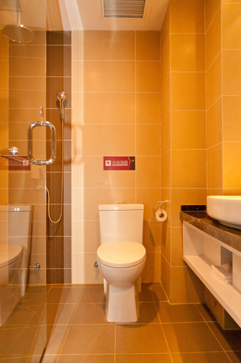 Bathroom 3, Dinggeman Boutique Hotel (Dongying Luban Apartment), Dongying