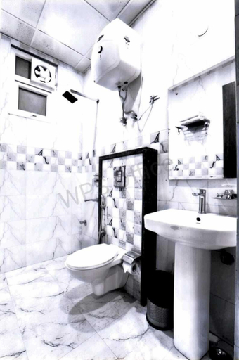 Bathroom, Hotel Nirvana-Near IGI Airport Delhi, Delhi