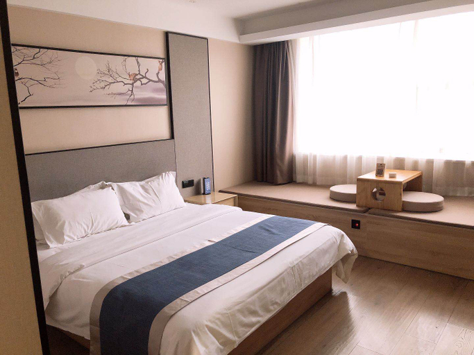 Bedroom 2, Sinolook Pillow Hotel Plus (Siping Road, Taihua City), Weifang