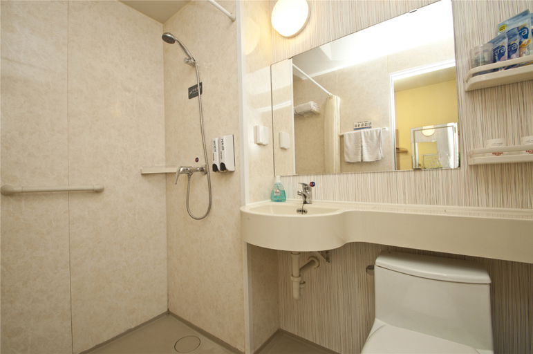 Bathroom, グレースイン(Grace Inn)ホテル(), Zaozhuang