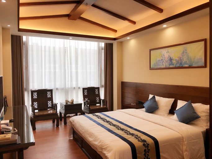 Bedroom 2, Baoshan Jiahu Hotel, Baoshan