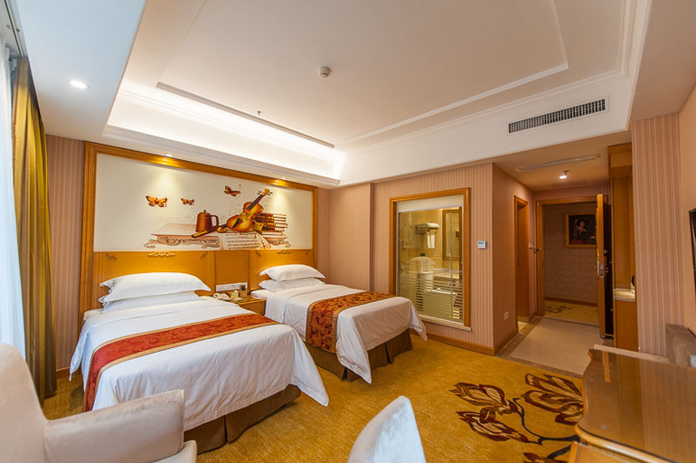 Bedroom 2, Vienna 3 Best Hotel Wuhan Yellow Crane Tower Hubu Alley, Wuhan