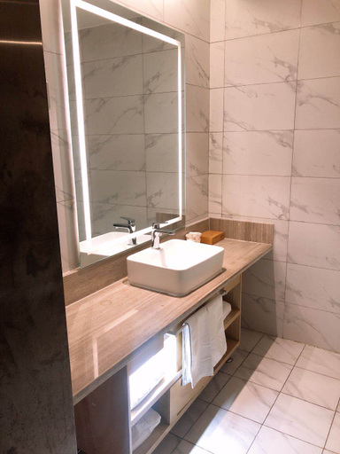 Bathroom 3, Sinolook Pillow Hotel Plus (Siping Road, Taihua City), Weifang