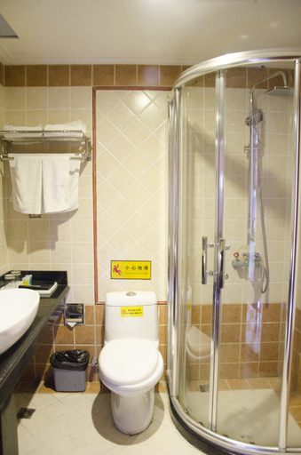 Bathroom 4, Jiuhuan Holiday Hotel, Ezhou