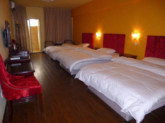Bedroom 2, Yueyou Hotel(Chengdu Wuhouci), Chengdu