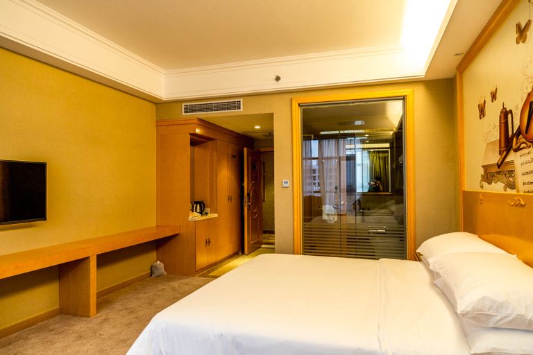 Bedroom, Vienna Hotel (Qionghai Wanquan River Yinhai Road Branch), Hainan