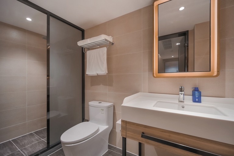 Bathroom 4, Hanting Premium Hotel Nanjing Pukou Pudong Road, Nanjing
