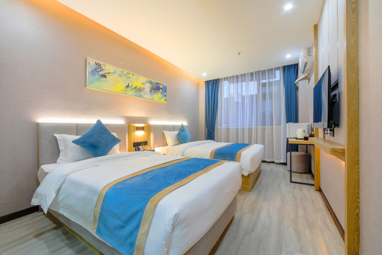 Bedroom 2, Wuhan yunshuiyao City Hotel, Wuhan