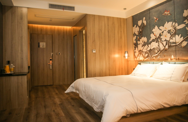 Bedroom, Magnotel Classic (Yangzhou Wanda Plaza Shunda Road), Yangzhou