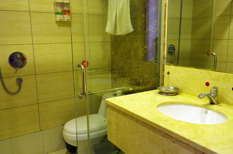 Bathroom 4, Chengwu Hotel, Jingdezhen