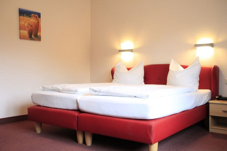 Bedroom 2, Hotel Weserschiffchen, Minden-Lübbecke