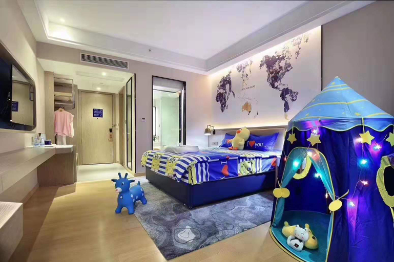 Bedroom 2, Kyriad Marvelous Hotel Kunming High-tech District Wuyue Plaza, Kunming