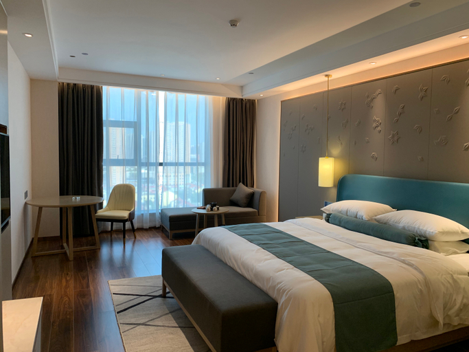 Bedroom, Xiyingmen Jinman Hotel, Zhumadian