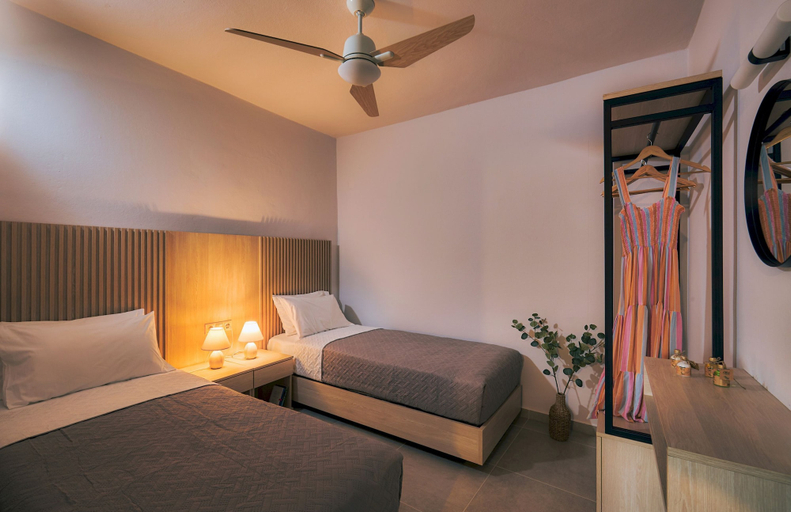 Bedroom 4, Stylish Pool Side Apartment With Stunning sea View RU, Crete