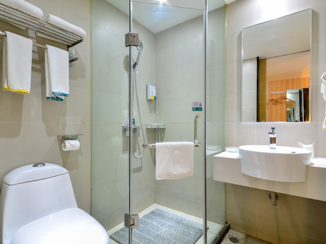 Bathroom 3, City Comfort Inn（Zaoyangguangwu Road Store）, Xiangfan
