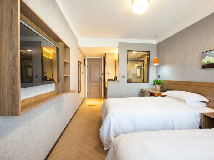 Bedroom, パイホテル(), Qingdao