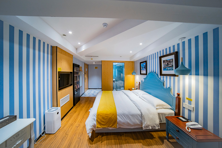 Bedroom 2, Durian Star Hotel (Hefei Xqitang Subway Station Branch), Hefei