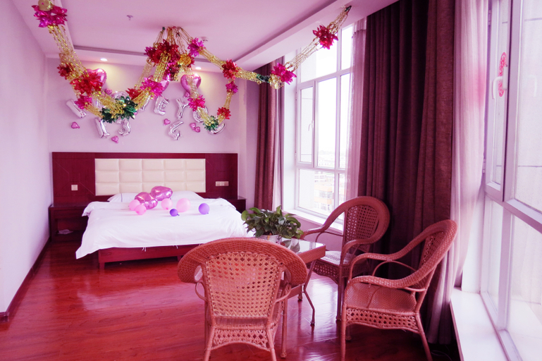 Bedroom 2, Yidu Business Hotel, Jinchang