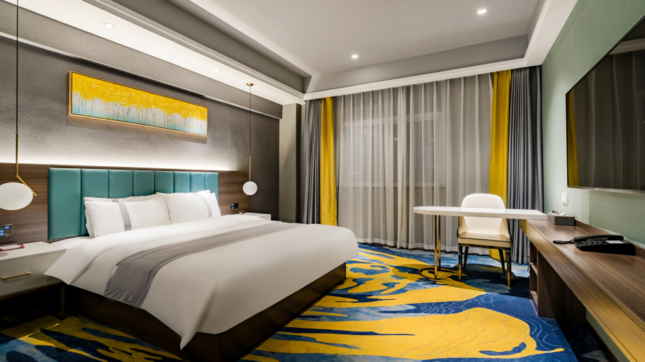 Bedroom 2, Jinyi Hotel (Zhengzhou High-tech Vanke Plaza & Zhengzhou University Branch), Zhengzhou