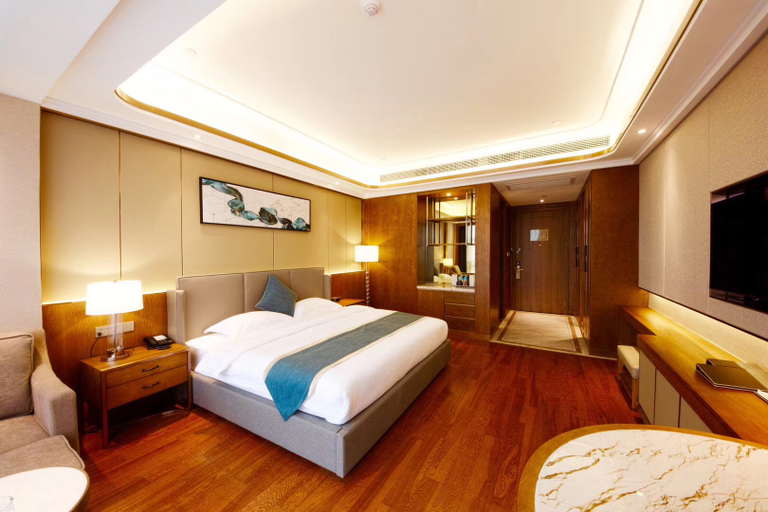 Bedroom 2, Kam Boutique Hotel (Hefei Changfeng Beicheng Wanda Plaza), Hefei