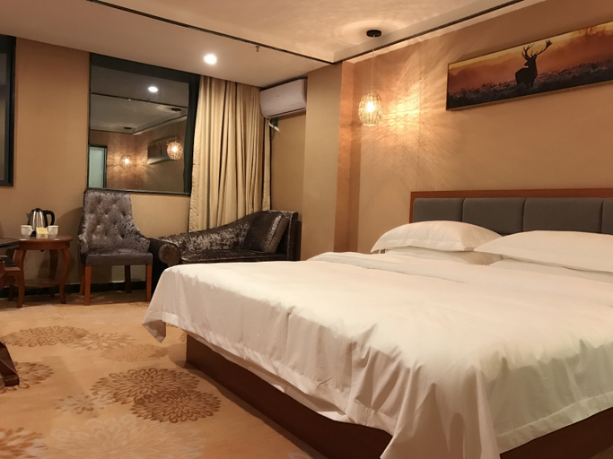 Bedroom 5, Yilong Anyue Hotel (Longhua Metro Station Yicheng Center), Shenzhen