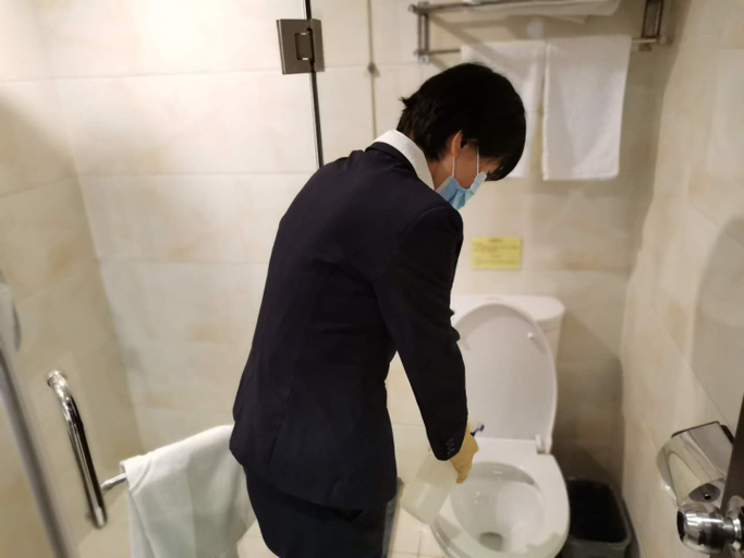 Bathroom 4, Vienna Hotels(hunan zhuzhou green shop), Zhuzhou