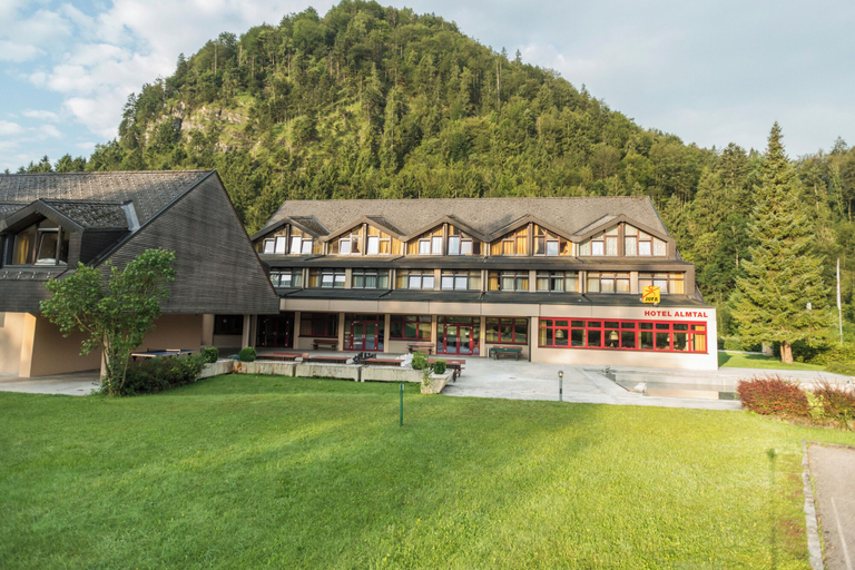View from room, JUFA Hotel Almtal, Gmunden