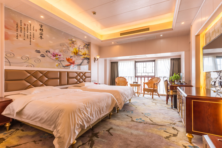 Bedroom 2, Yebao Light Luxury E-sports Hotel (Changsha West Bus Station Branch), Changsha