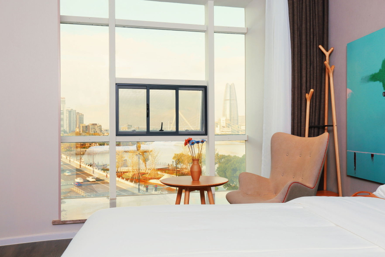 Bedroom 3, Hanting Premium Hotel Ningbo Tianyi Square Center, Ningbo
