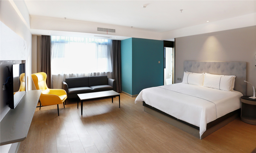 Bedroom, Hanting Hotel Chizhou Qingyang Bus Station, Chizhou