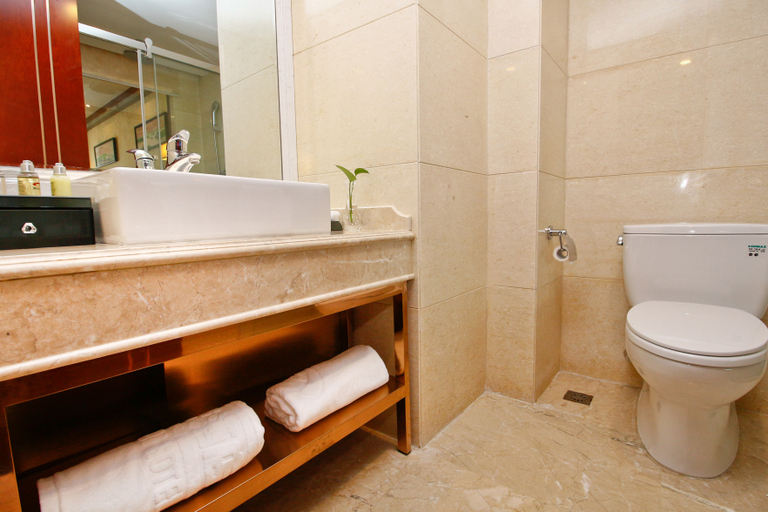 Bathroom 4, Mingdi Hotel (Xi'an Daminggong Zuanshi), Xi'an