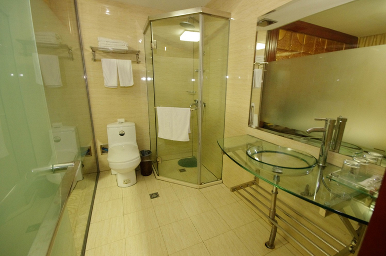 Bathroom 2, Yangchun Hotel, Shaoxing