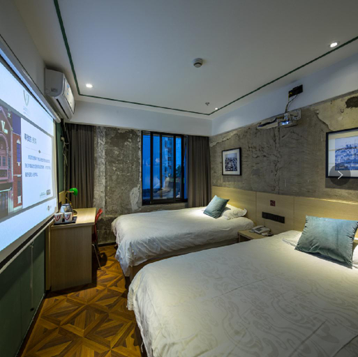Bedroom, J VSPACE ART HOTEL, Shanghai