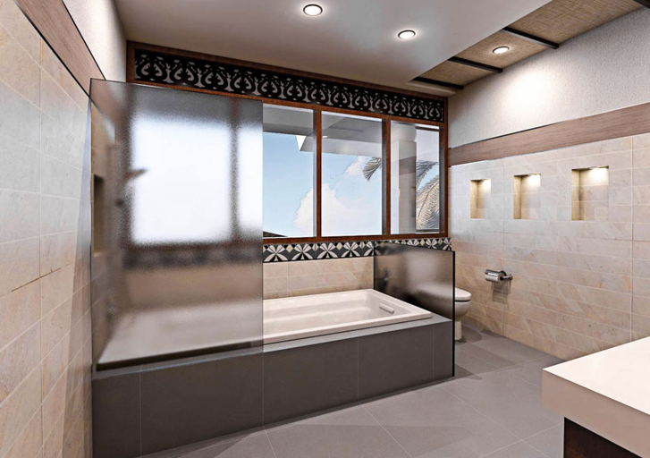 Bathroom 4, North Zen Villas, Panglao