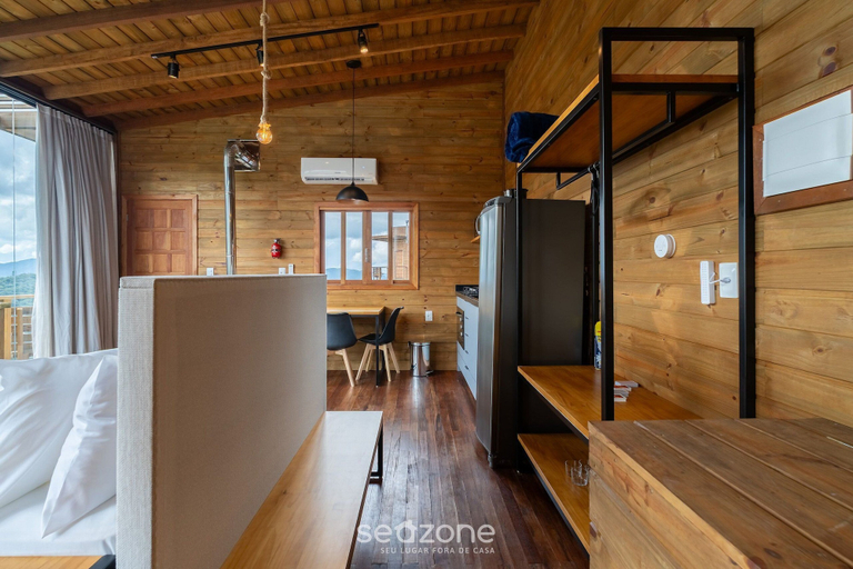 Interior 3, Cabin With Fantastic View and Jacuzzi Vst029, Anitápolis