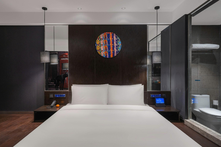 Bedroom 2, Orange Hotel Qingdao Chengyang Taihao Plaza, Qingdao