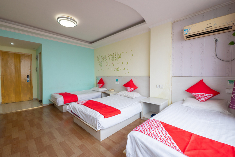 Bedroom 2, Ruit Hotel (Baixian Square Polka Branch), Wuhu