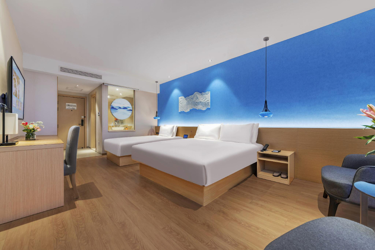 Bedroom 2, Orange Hotel Qingdao Jimo Baolong Plaza, Qingdao